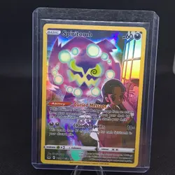 Pokemon Spiritomb TCG Lost Origin Trainer Gallery Holo Ultra Rare Card TG09/TG30 - Image 1