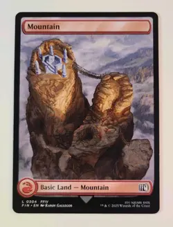 Mountain - FINAL FANTASY 304 NM MTG Magic the Gathering Card - Image 1
