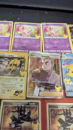 Celebrations Lot! Classic Collection + Greninja Star Promo Pokemon Cards NM/M - Image 3