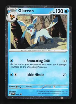 Glaceon SVP 171 English Pokemon Card TCG - Image 1