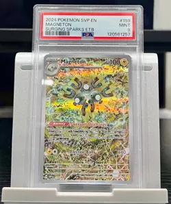 Magneton 159 Sv: Scarlet & Violet Promo Cards Holo PSA 9 - Image 1