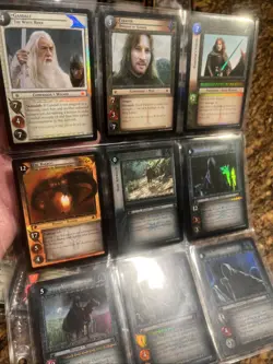 Lord of the Rings LOTR TCG 2005 Black Rider Complete 33 Card RF Foil Unplayed - Image 2