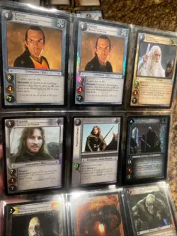 Lord of the Rings LOTR TCG 2005 Black Rider Complete 33 Card RF Foil Unplayed - Image 4