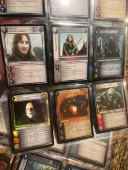 Lord of the Rings LOTR TCG 2005 Black Rider Complete 33 Card RF Foil Unplayed - Image 5