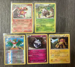 Pokemon TCG 5 Card Lot,Holos,Rare, Promo, 2007-2016 MP - Image 1