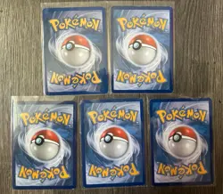 Pokemon TCG 5 Card Lot,Holos,Rare, Promo, 2007-2016 MP - Image 4