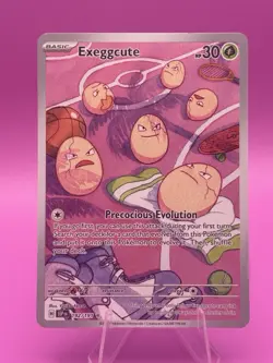 Pokemon TCG Exeggcute 192/191 Surging Sparks Illustration Rare Card NM Condition - Image 1