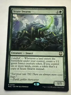 MTG Scute Swarm0245 Commander: Modern Horizons 3 NM M3C - Image 1