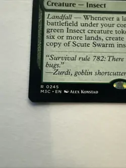 MTG Scute Swarm0245 Commander: Modern Horizons 3 NM M3C - Image 2