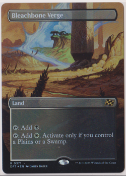 MTG Bleachbone Verge (Borderless) Aetherdrift Foil - Image 1