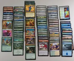 Magic 100 Commander Deck Cosmic 5 Color Spider-Man Control MTG Ready To Play - Image 1