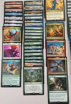 Magic 100 Commander Deck Cosmic 5 Color Spider-Man Control MTG Ready To Play - Image 3