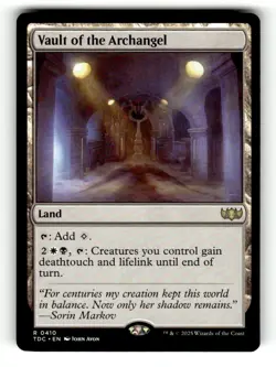 Vault of the Archangel Commander: Tarkir: Dragonstorm 410 Near Mint - Image 1