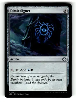 Dimir Signet Commander: The Lost Caverns of Ixalan 302 Near Mint - Image 1