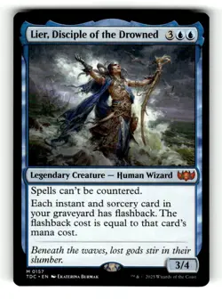 Lier, Disciple of the Drowned Commander: Tarkir: Dragonstorm 157 Near Mint B - Image 1