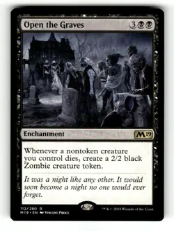 Open the Graves Core Set 2019 112 Near Mint - Image 1