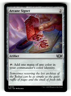 Arcane Signet Commander: Tarkir: Dragonstorm 105 Near Mint Z - Image 1