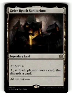 Geier Reach Sanitarium Commander: The Lost Caverns of Ixalan 335 Near Mint - Image 1