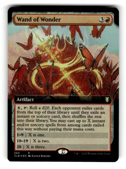 Wand of Wonder (Extended Art) Commander Legends: Battle for Baldur's Gate 584 LP - Image 1