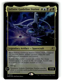 Infinite Guideline Station Edge of Eternities 219 NM FOIL - Image 1