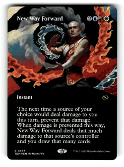 New Way Forward (Borderless) Tarkir: Dragonstorm 367 NM FOIL - Image 1