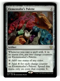 Elementalist's Palette Commander 2021 76 Near Mint - Image 1