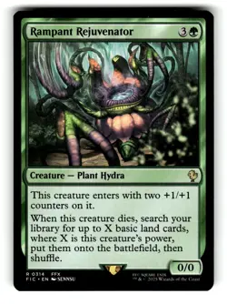 Rampant Rejuvenator Commander: FINAL FANTASY 314 Near Mint - Image 1