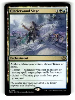 Glacierwood Siege Tarkir: Dragonstorm 189 Near Mint - Image 1