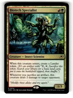 Biotech Specialist Edge of Eternities 214 Near Mint - Image 1