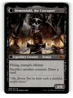 Jerren, Corrupted Bishop Innistrad: Midnight Hunt 109 Near Mint - Image 2