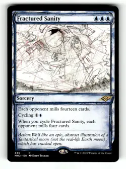 Fractured Sanity (Showcase) Modern Horizons 2 336 Near Mint - Image 1