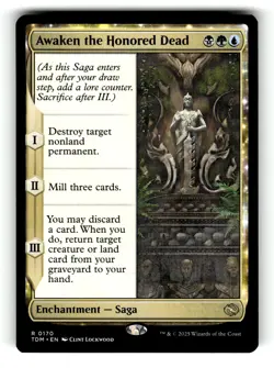 Awaken the Honored Dead Tarkir: Dragonstorm 170 Near Mint - Image 1