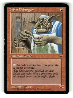 Goblin Chirurgeon (Gelon) Fallen Empires LP 1 - Image 1