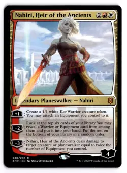 Nahiri, Heir of the Ancients Zendikar Rising 230 Near Mint 1 - Image 1