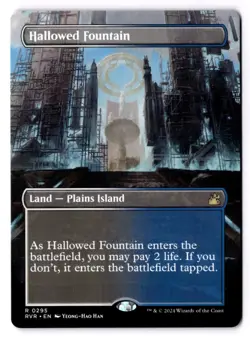 Hallowed Fountain (Borderless) 295 Ravnica Remastered NM - Image 1