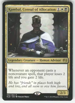 Kambal, Consul of Allocation 183 Kaladesh LP - Image 1