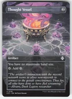 Thought Vessel (Borderless) 118 Commander: The Lost Caverns of Ixalan NM - Image 1