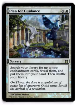 Plea for Guidance Foil Born of the Gods 24 Near Mint - Image 1