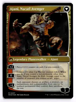 Ajani, Nacatl Pariah 237 Modern Horizons 3 NM FOIL - Image 2