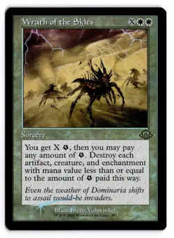 Wrath of the Skies (Retro Frame) 397 Modern Horizons 3 NM FOIL - Image 1