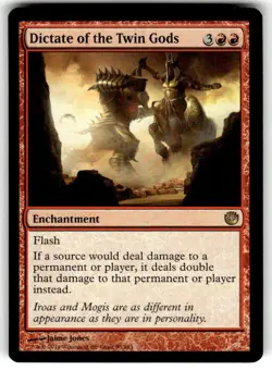 MTG - Dictate of the Twin Gods 93 - Journey Into Nyx NM - Image 1