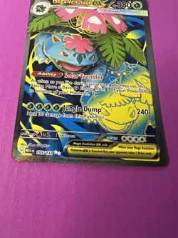 Mega Venusaur ex 155/132 Me01: Mega Evolution Ultra Rare Pokemon TCG NM - Image 2