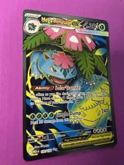 Mega Venusaur ex 155/132 Me01: Mega Evolution Ultra Rare Pokemon TCG NM - Image 4