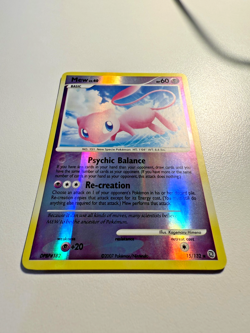 Pokemon TCG - Mew Reverse HoloDPBP#182 - Secret Wonders English - Print Line LP - Image 2
