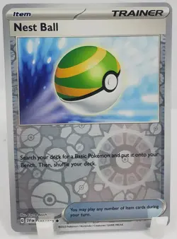 Pokemon Nest Ball 181/198 Reverse Holo Scarlet & VioletNM/M Unplayed Pack Fresh - Image 1