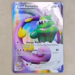 Pokemon TCG Tornadus 98/98 Emerging Powers Holo Full Art MP Moderately Played - Image 1