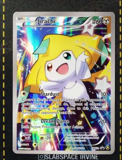 2017 POKEMON XY BLACK STAR PROMO PREM TRAINER XY COLL FULL ART/JIRACHI - Image 1