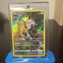 Pokemon TCG Pikachu TG05/TG30 Holo Rare Lost Origin Trainer Gallery - Image 1