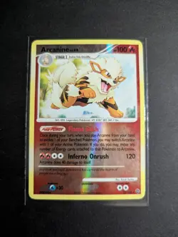 Arcanine 22/132 Reverse Holo - Secret Wonders 2007 Played Pokemon - Image 1