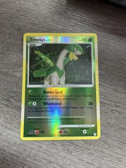 Pokemon TCG Tropius Mysterious Treasures 64 Reverse Holo Uncommon Near Mint - Image 1